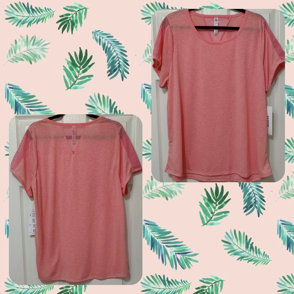 🍑RBX Plus Lightweight Short-Sleeve Activewear Shirt